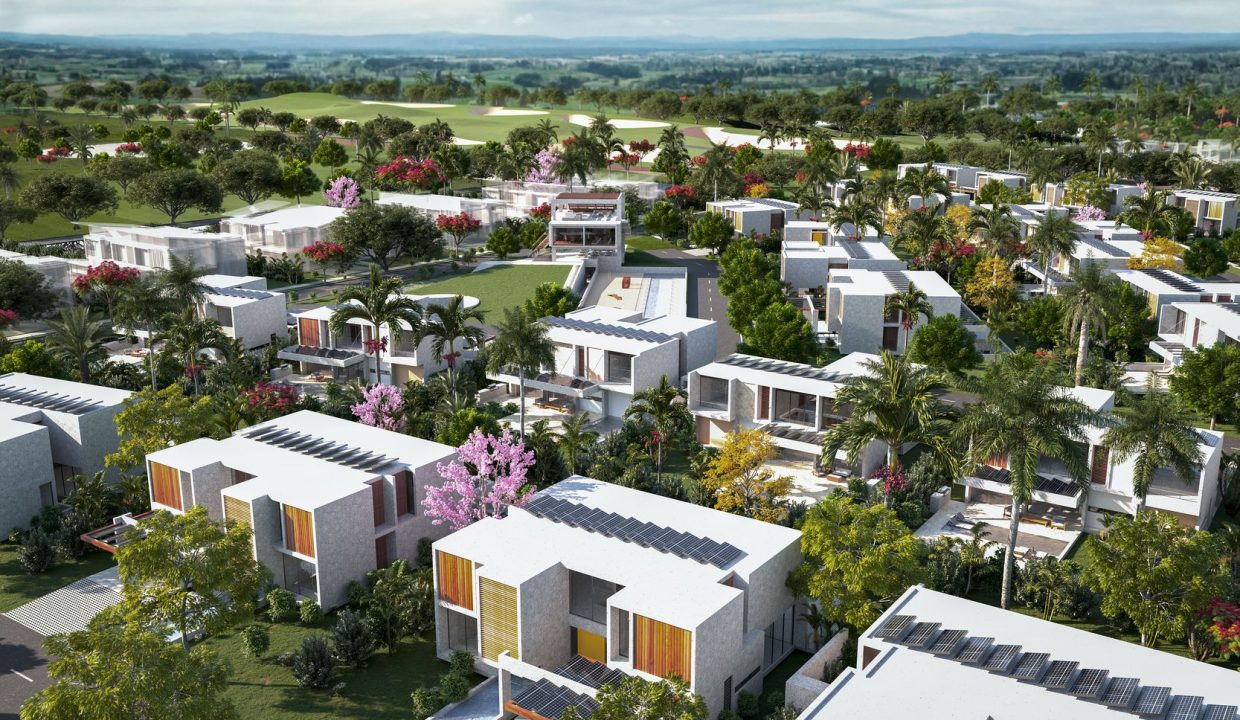 Eco villas in the Radiant Luxury Residences project