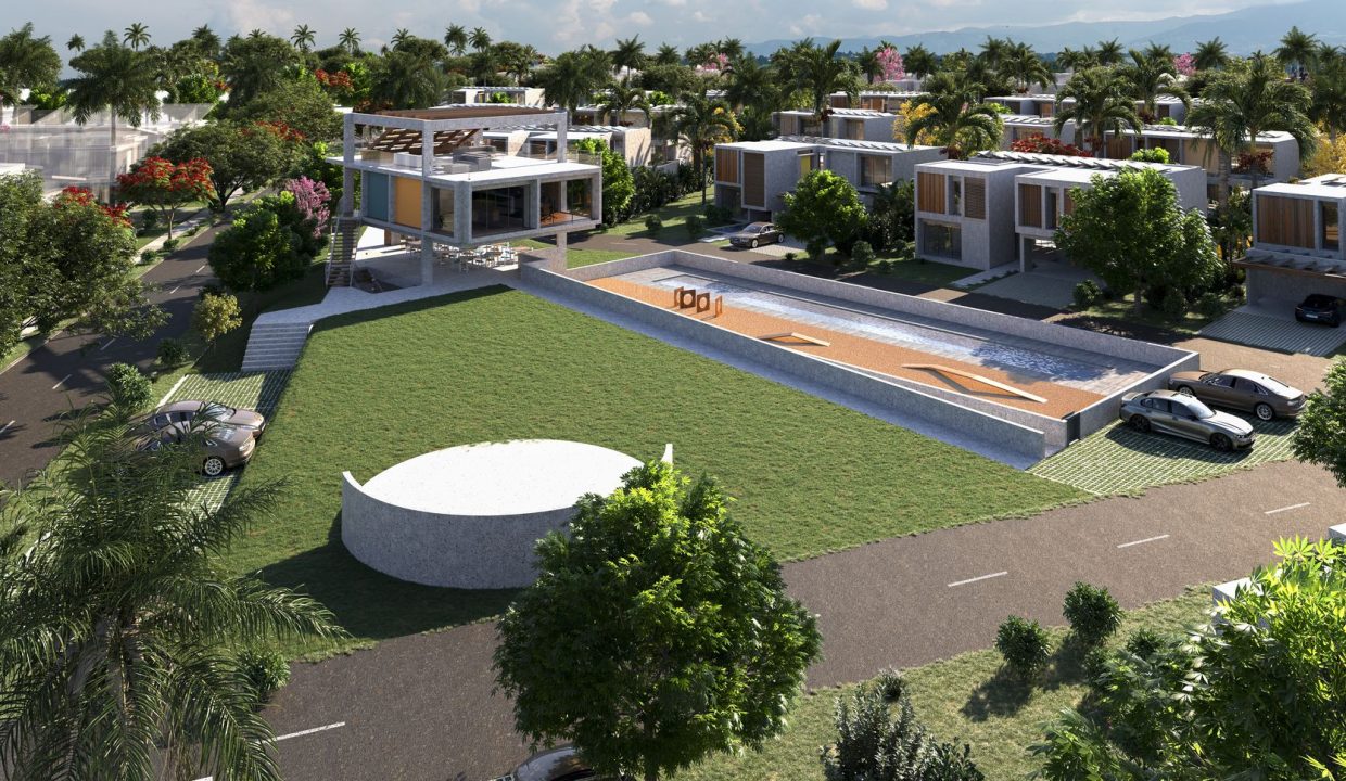 Eco villas in the Radiant Luxury Residences project